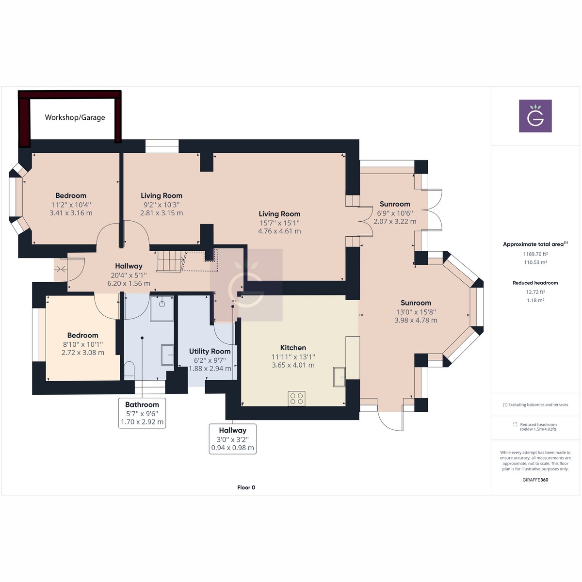 Floorplan for Milestone Avenue, Charvil, RG10