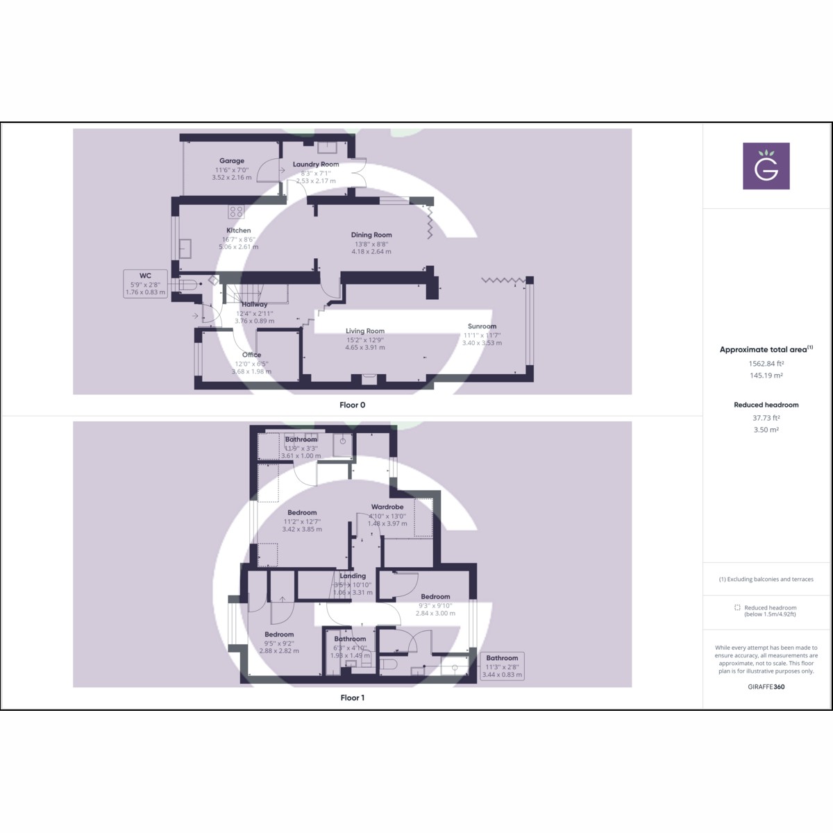 Floorplan for St. Patricks Avenue, Charvil, RG10