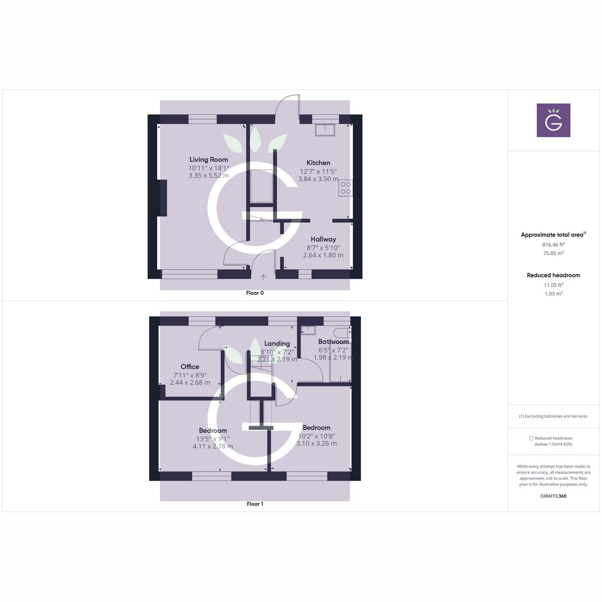 Floorplan for Kingsley Close, Charvil, RG10