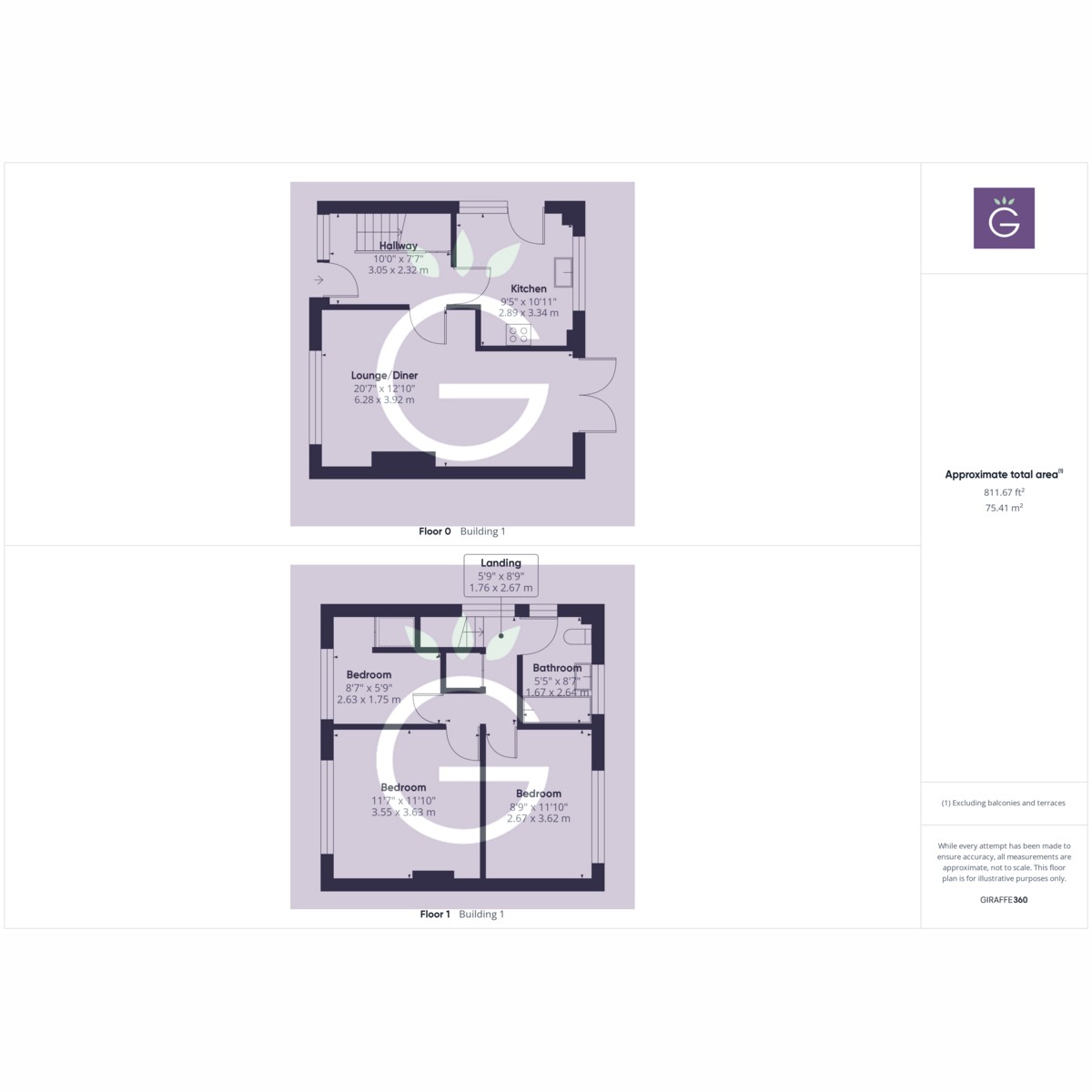 Floorplan for Carrick Gardens, Woodley, RG5