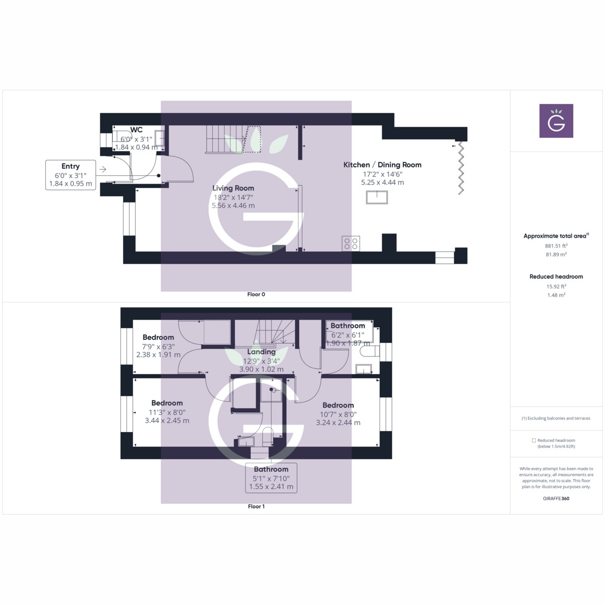 Floorplan for Danesfield Gardens, Twyford, RG10