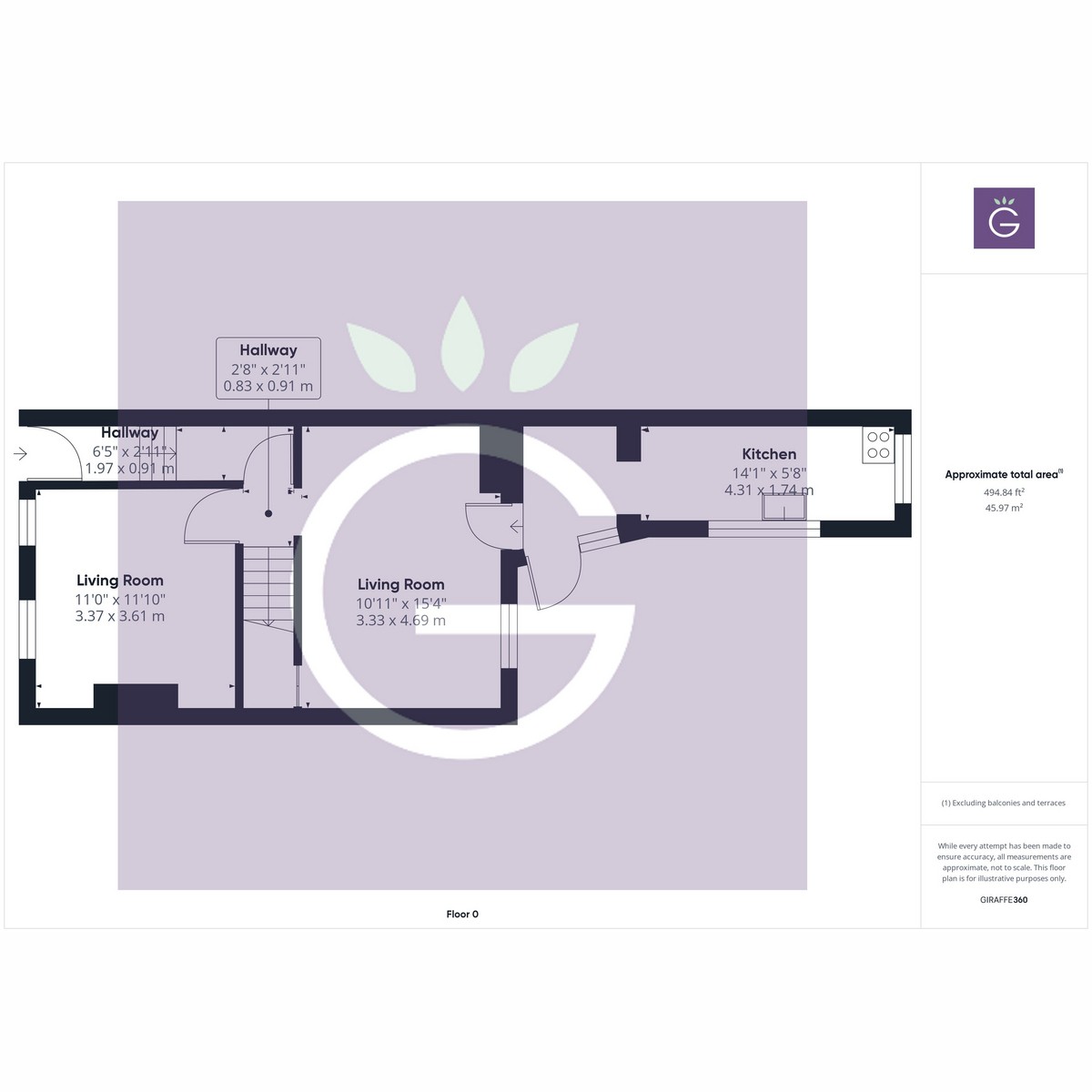 Floorplan for Brook Street, Twyford, RG10