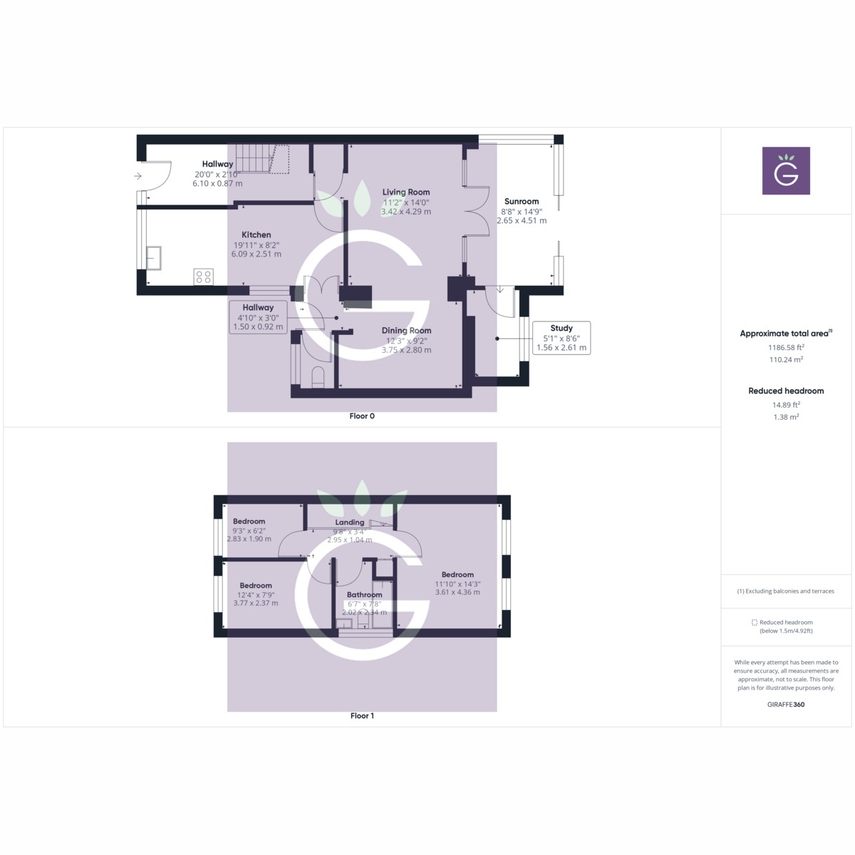 Floorplan for Chatsworth Avenue, Winnersh, RG41