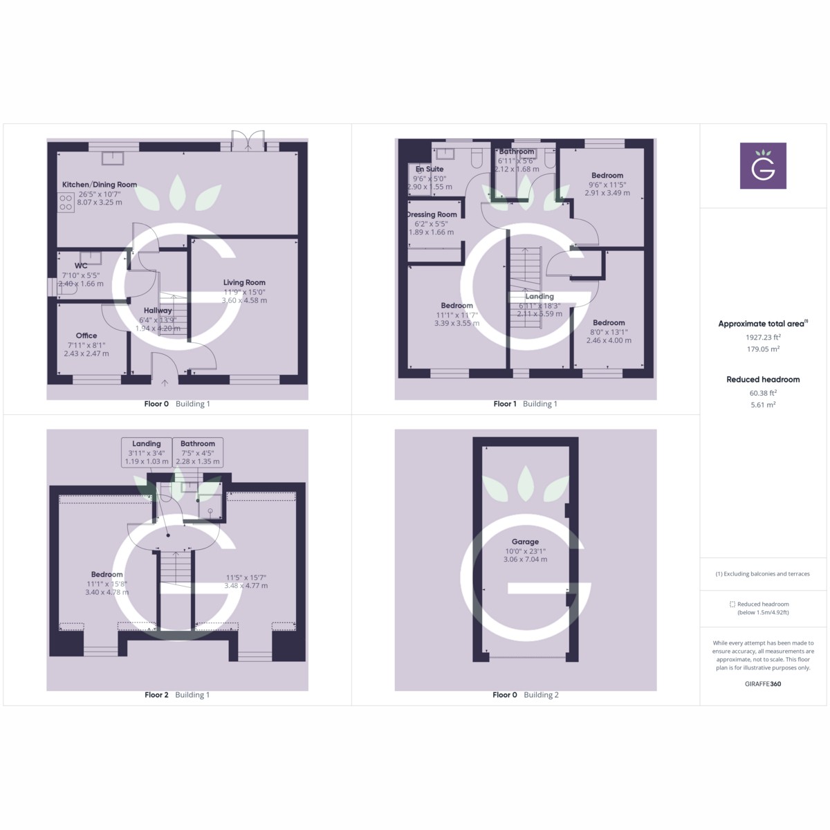 Floorplan for Bowling Green, Three Mile Cross, RG7