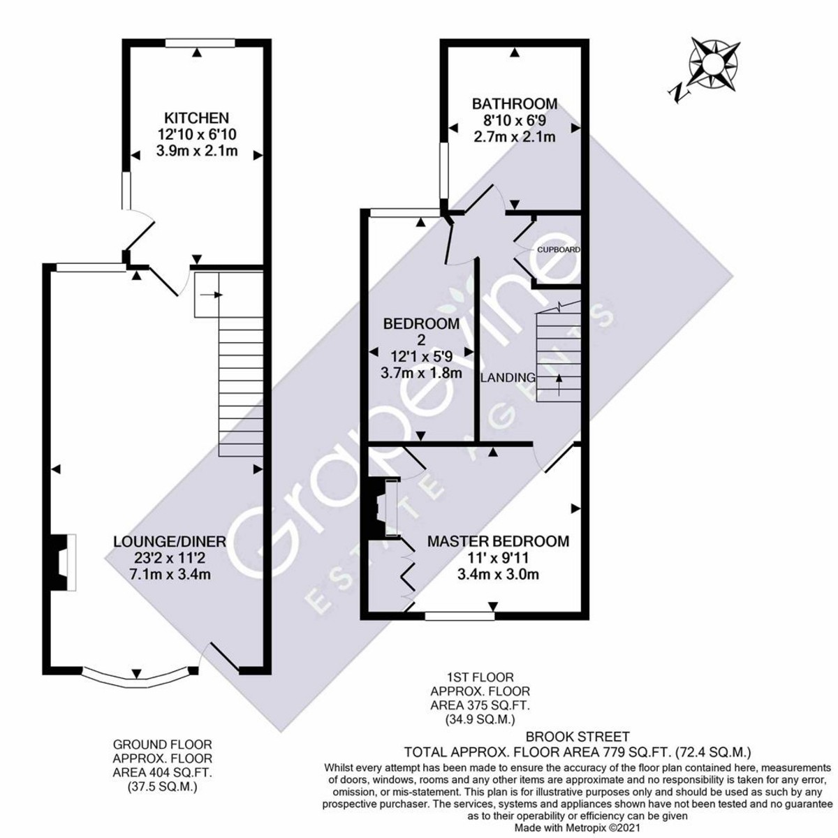 Floorplan for Brook Street, Twyford, RG10