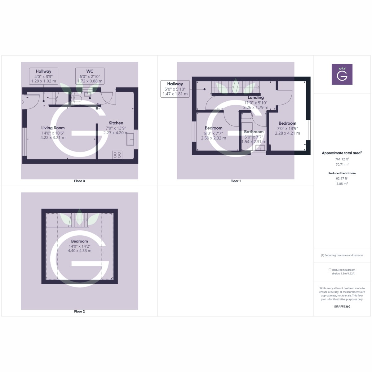 Floorplan for The Delph, Lower Earley, RG6