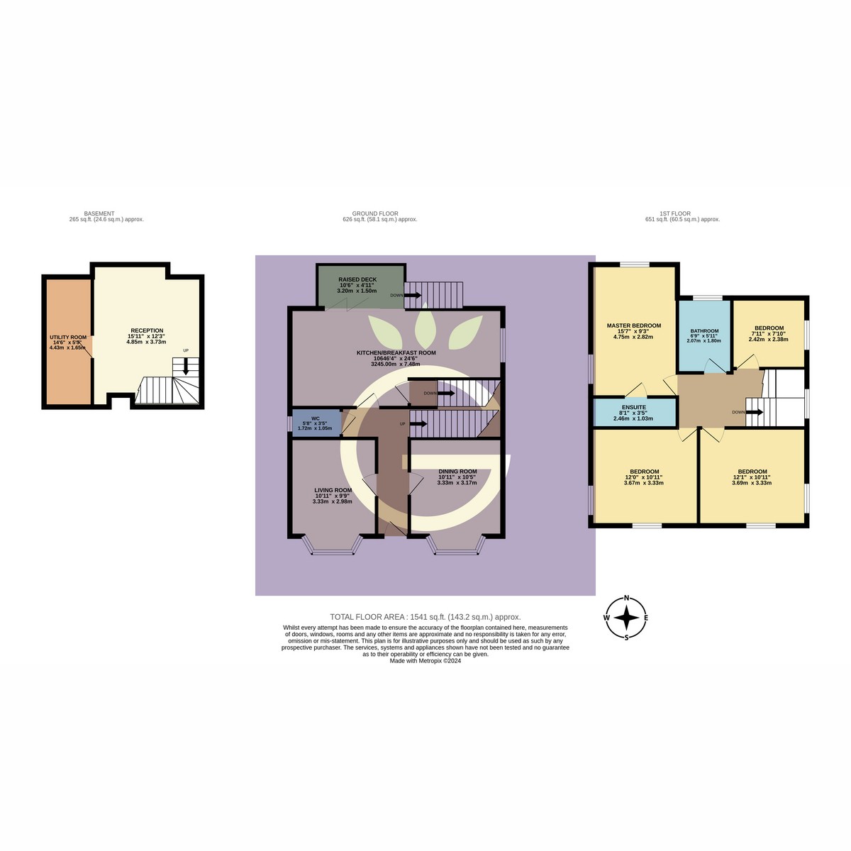 Floorplan for Victoria Road, Wargrave, RG10