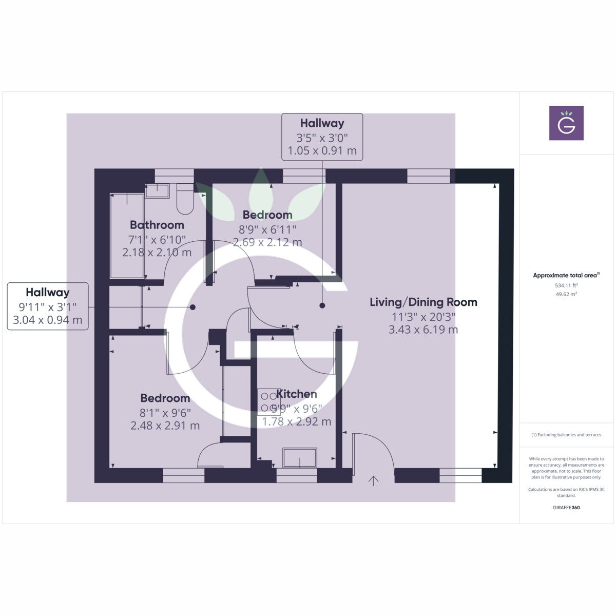 Floorplan for Hartigan Place, Woodley, RG5