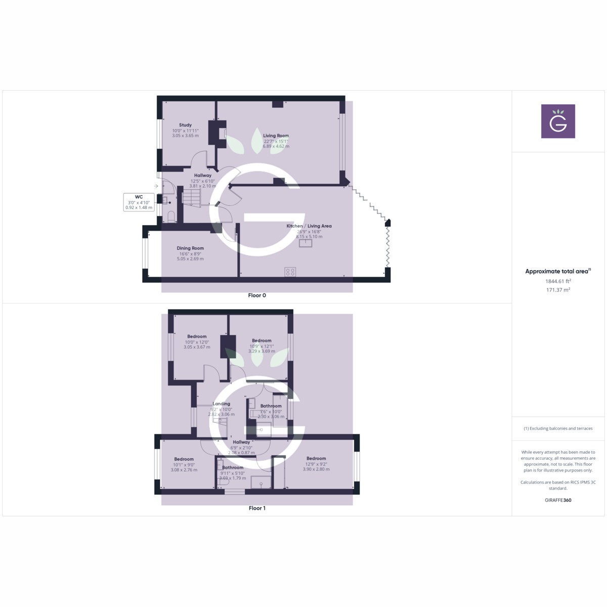 Floorplan for Butts Hill Road, Woodley, RG5