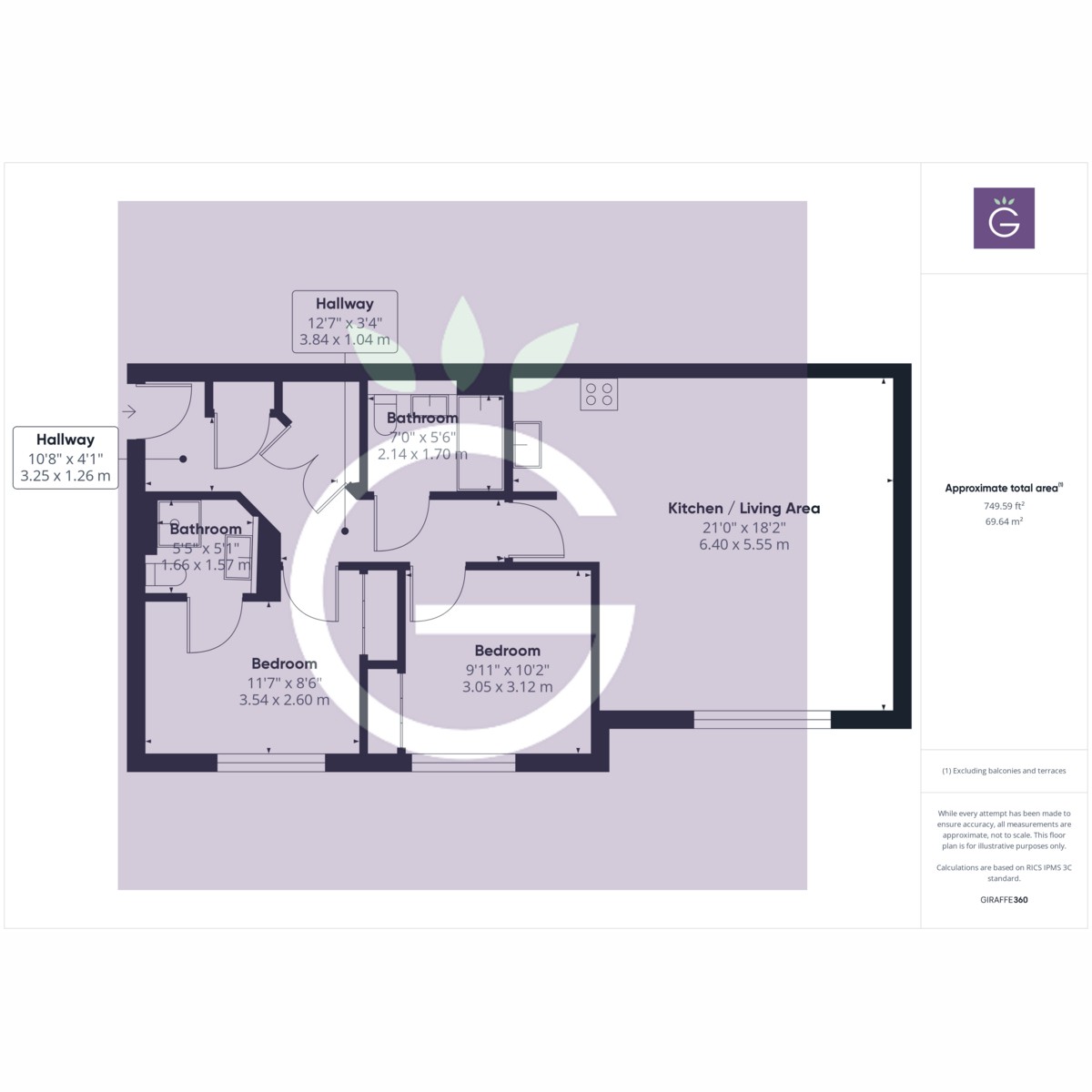 Floorplan for Ashdene Gardens, Reading, RG30