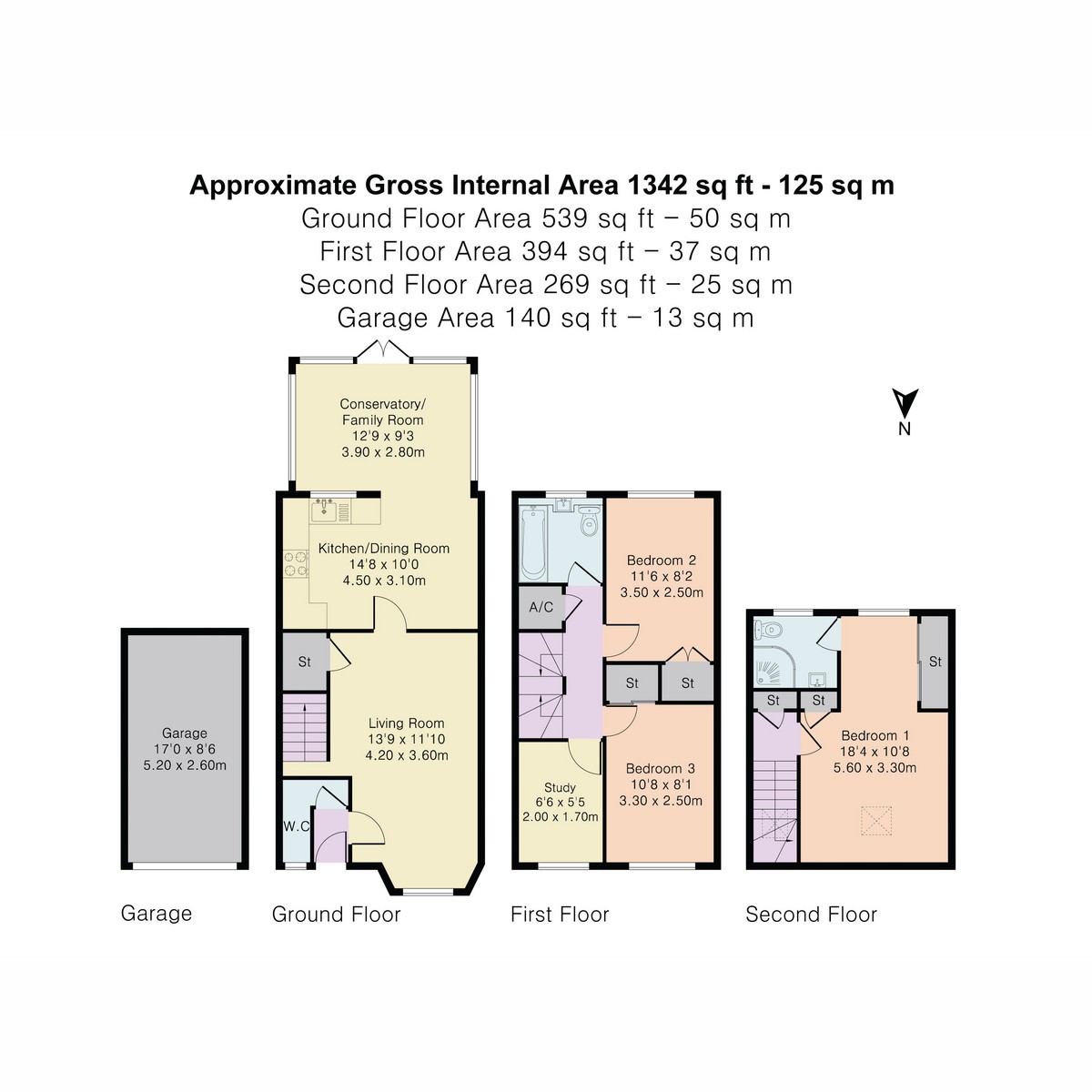 Floorplan for Farmers End, Charvil, RG10