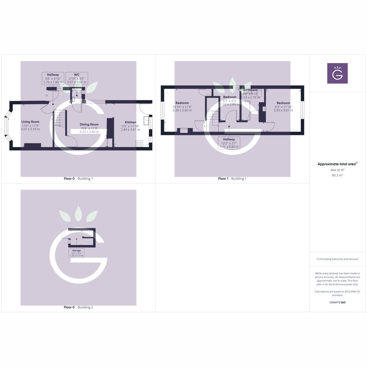 Floorplan for Butts Hill Road, Woodley, RG5