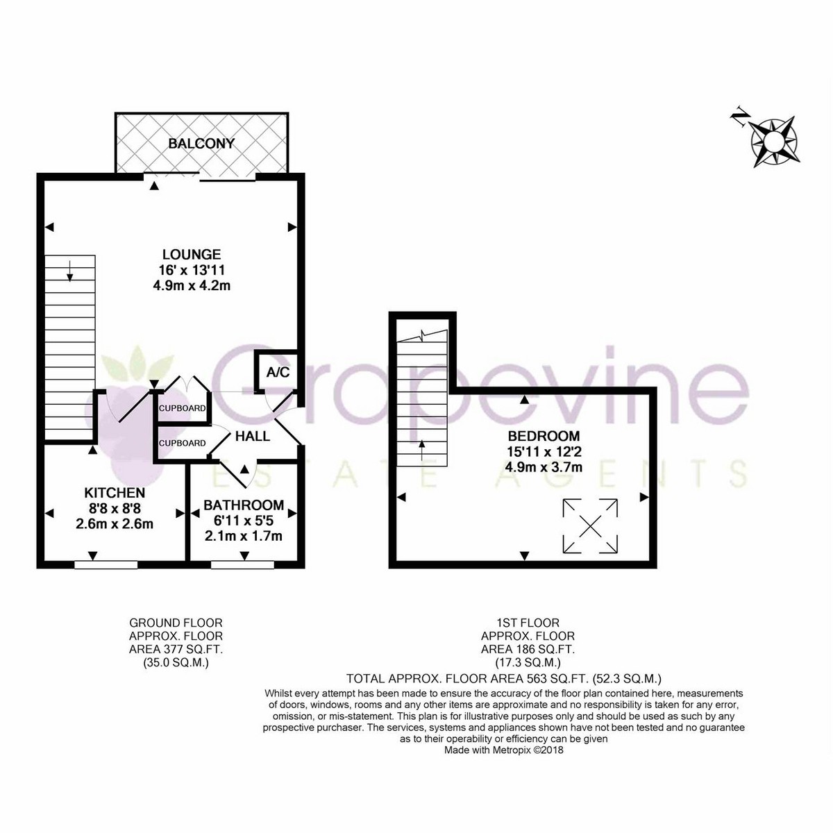 Floorplan for Maiden Place, Lower Earley, RG6