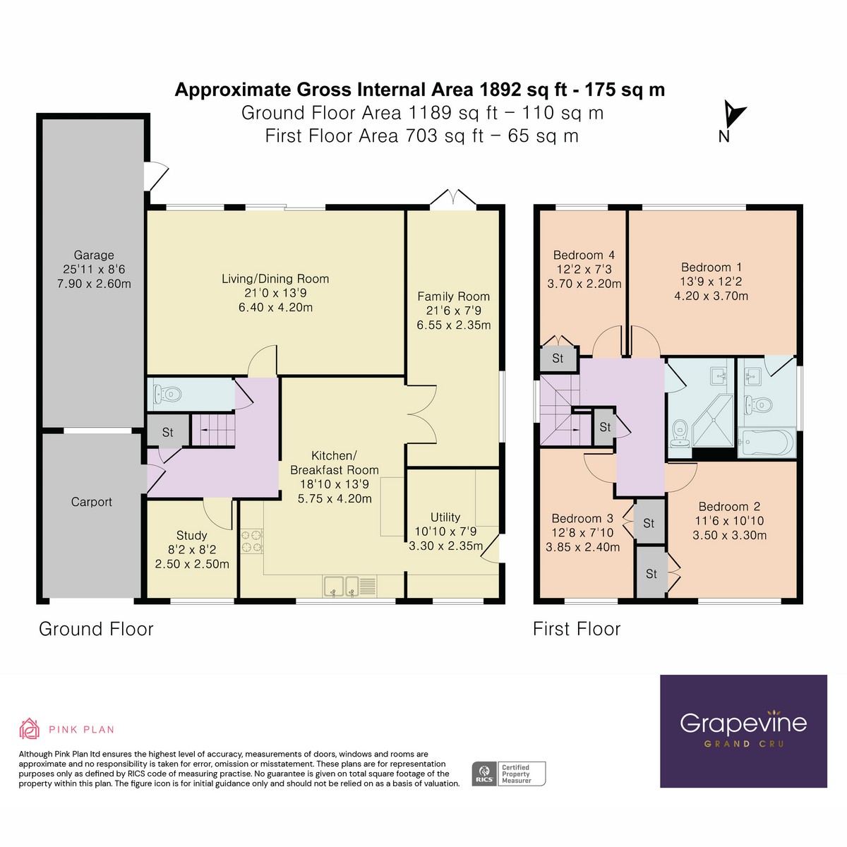 Floorplan for Wenlock Edge, Charvil, RG10