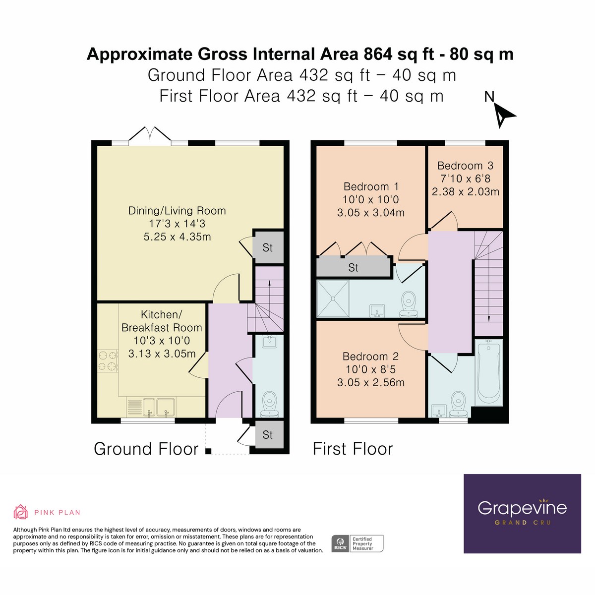 Floorplan for Badgers Rise, Woodley, RG5