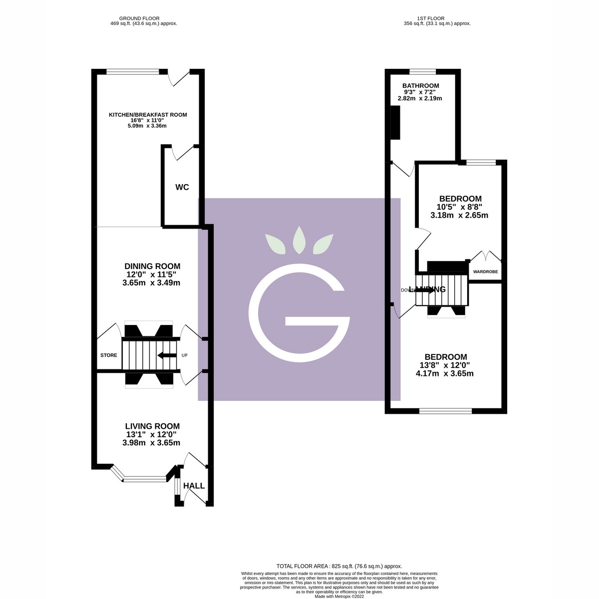 Floorplan for Milley Bridge, Waltham St. Lawrence, RG10