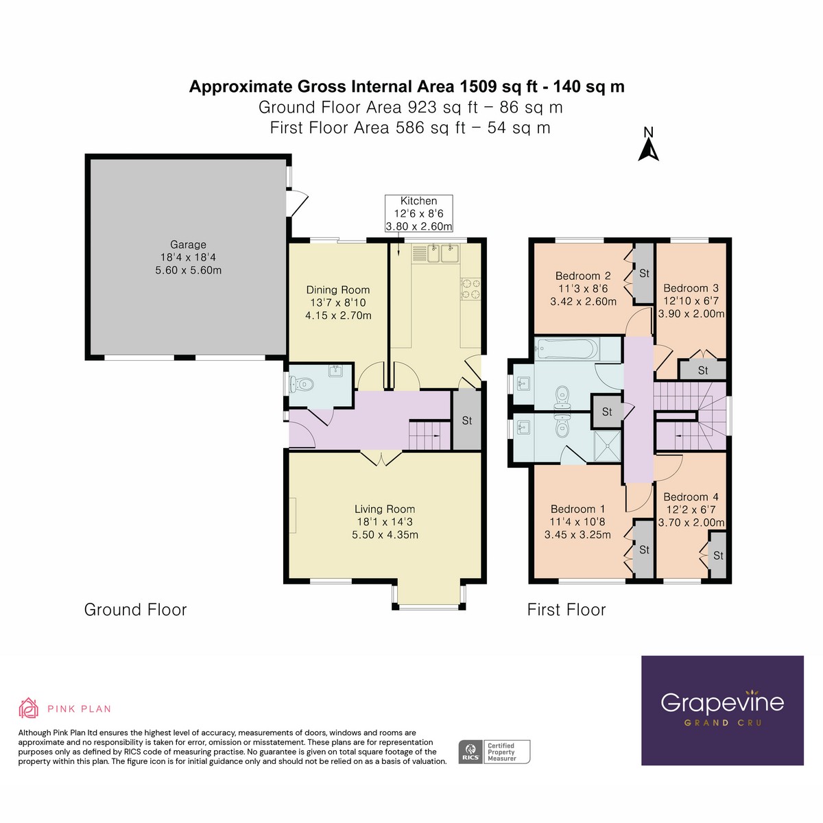 Floorplan for The Hawthorns, Charvil, RG10