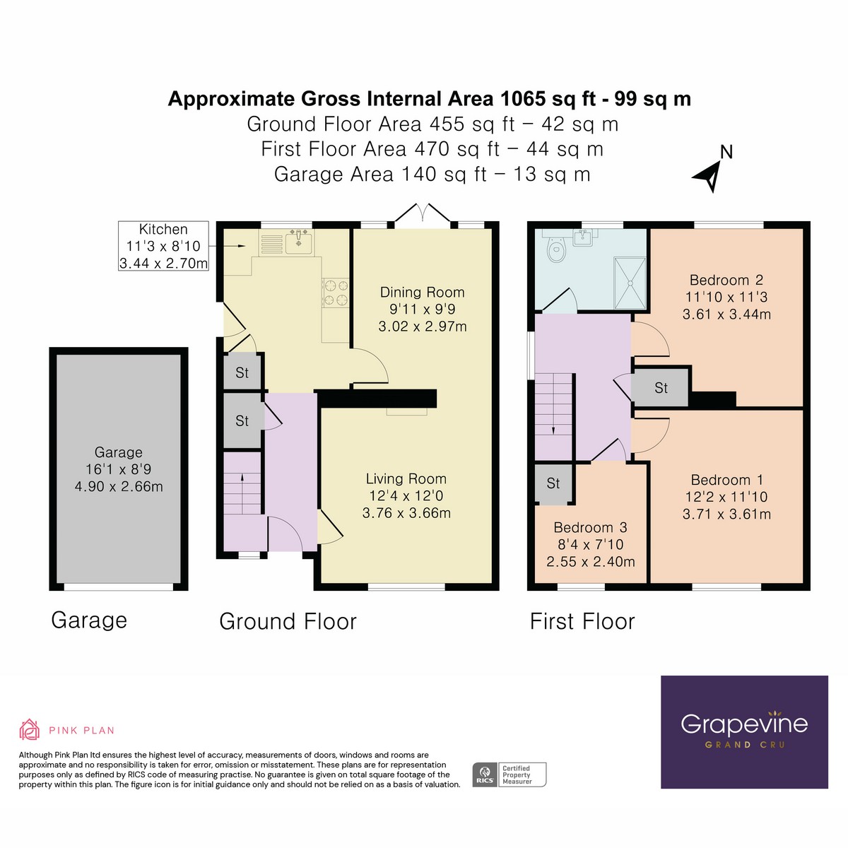 Floorplan for Kibblewhite Crescent, Twyford, RG10