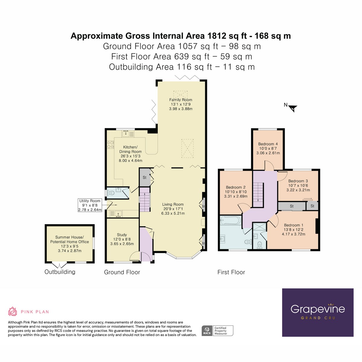 Floorplan for Hurst Road, Twyford, RG10