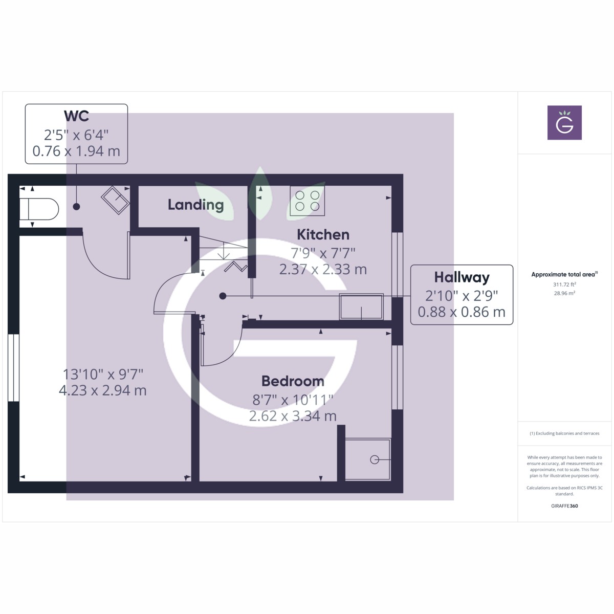 Floorplan for Kings Road, Caversham, RG4