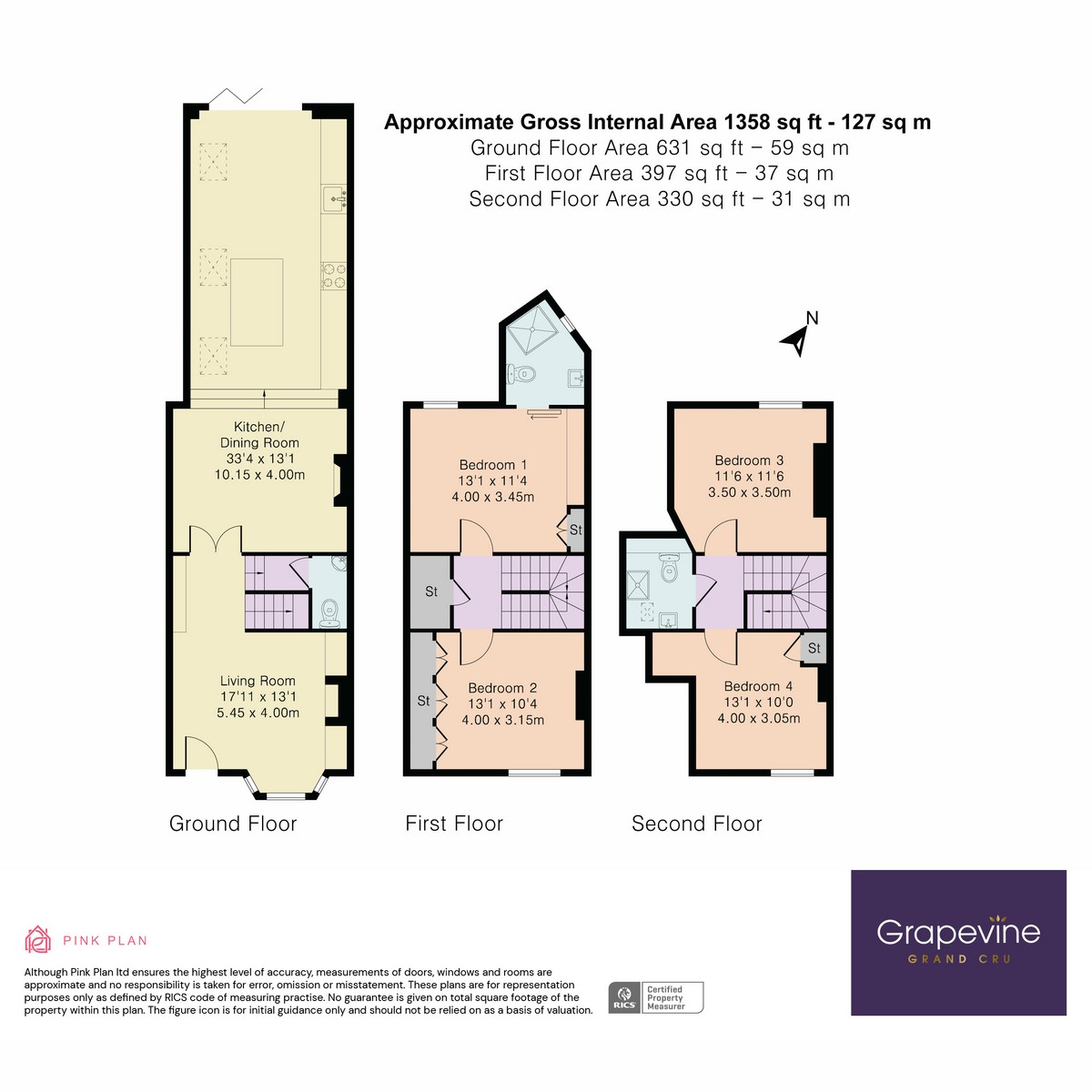 Floorplan for Station Terrace, Twyford, RG10