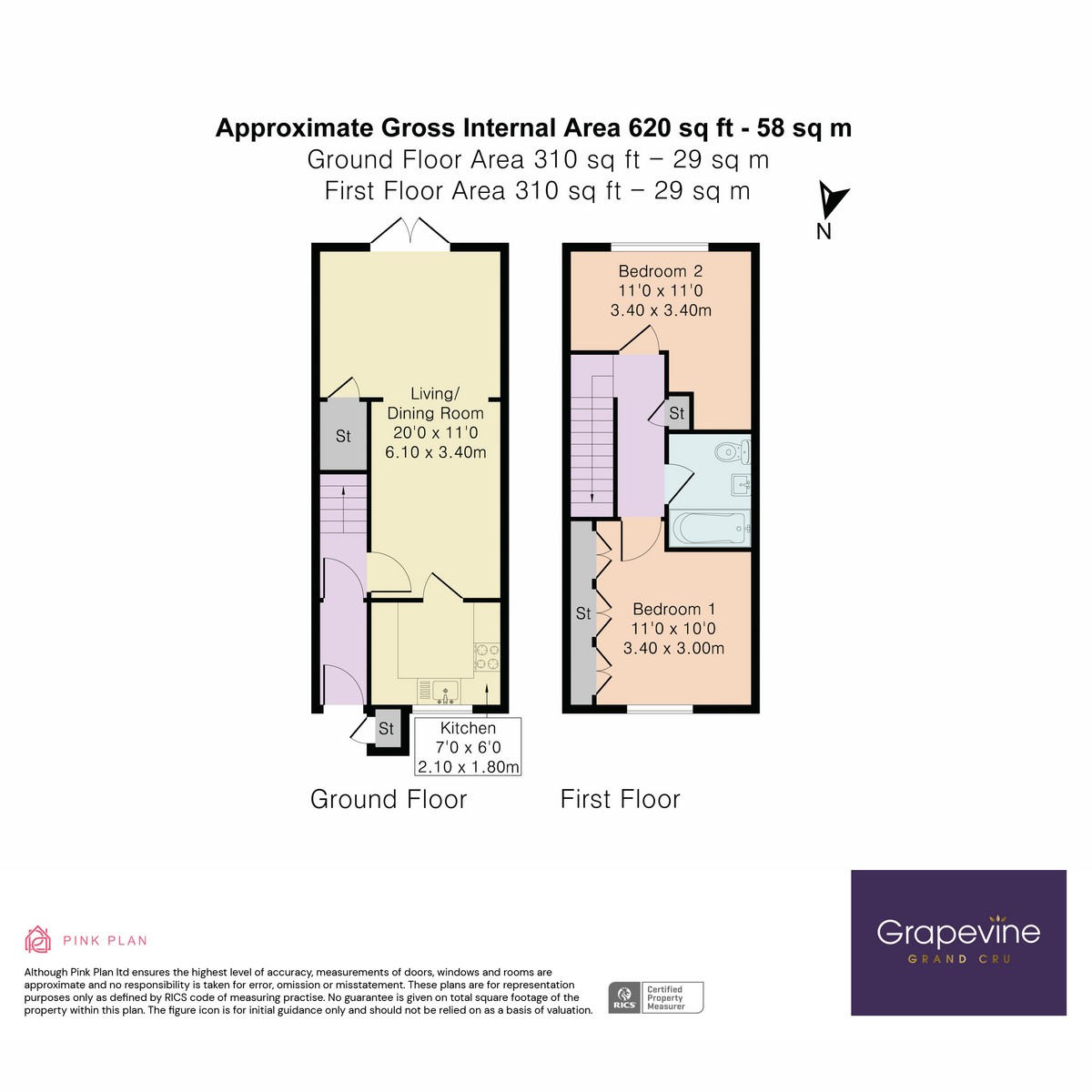 Floorplan for Gooch Close, Twyford, RG10