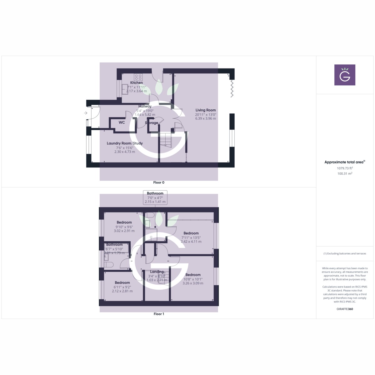 Floorplan for Bathurst Road, Winnersh, RG41