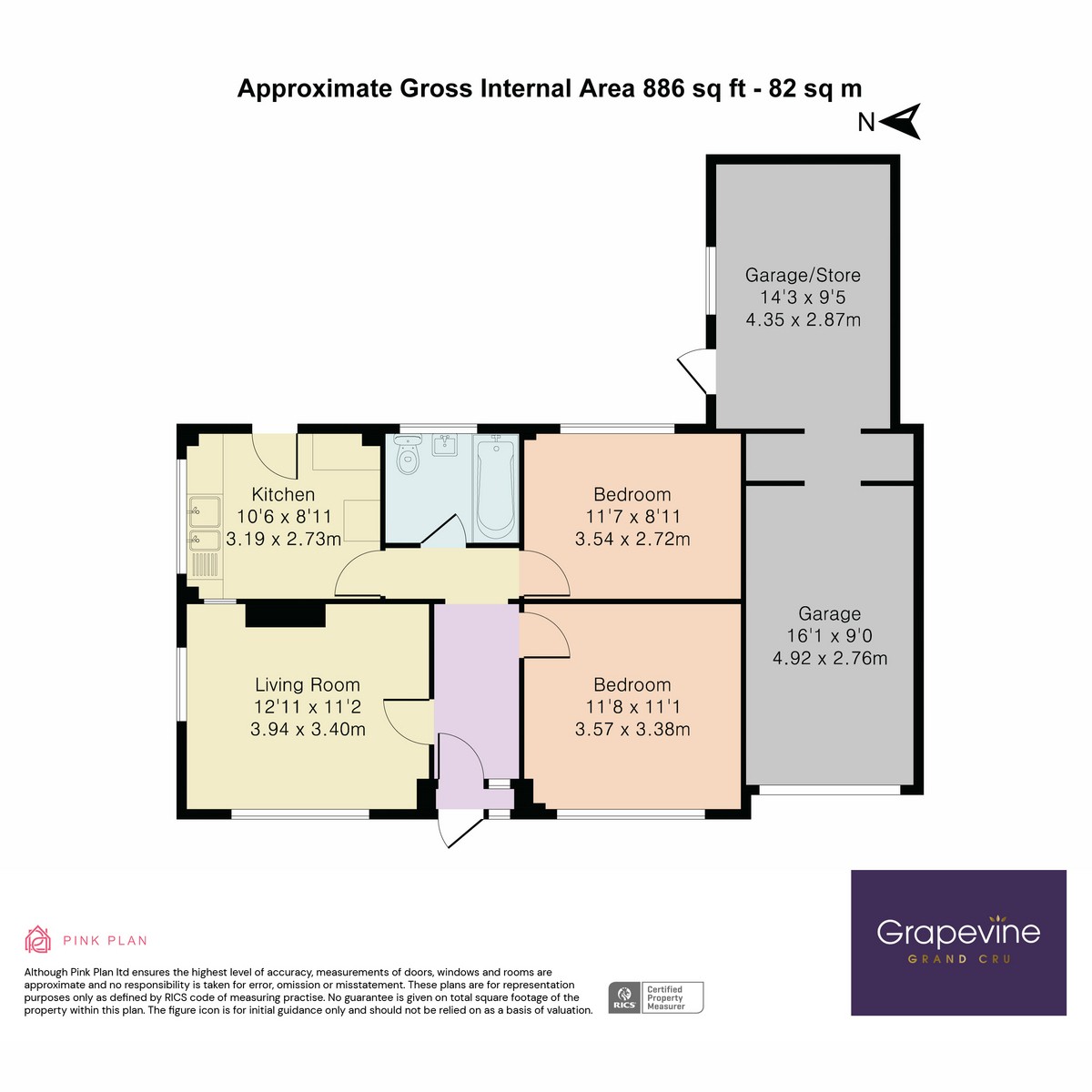 Floorplan for Hilltop Road, Twyford, RG10