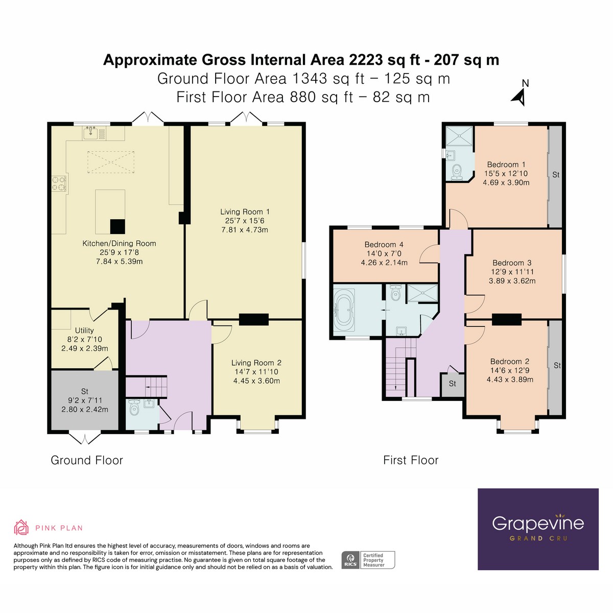 Floorplan for Butts Hill Road, Woodley, RG5