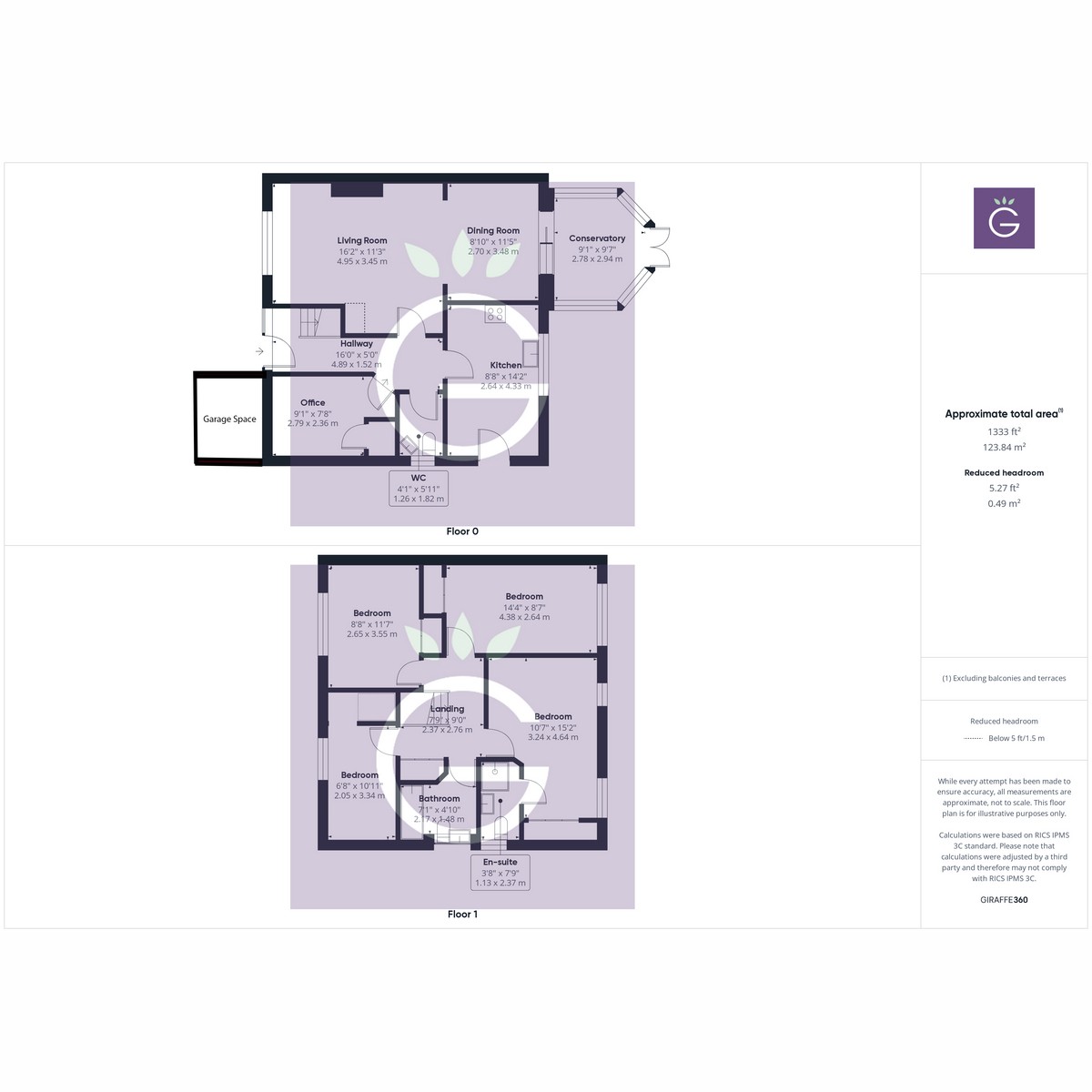 Floorplan for Tamarind Way, Earley, Reading