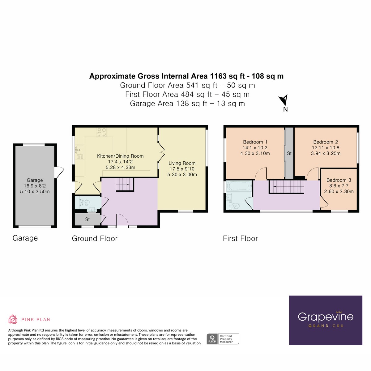 Floorplan for Tippings Lane, Woodley, RG5