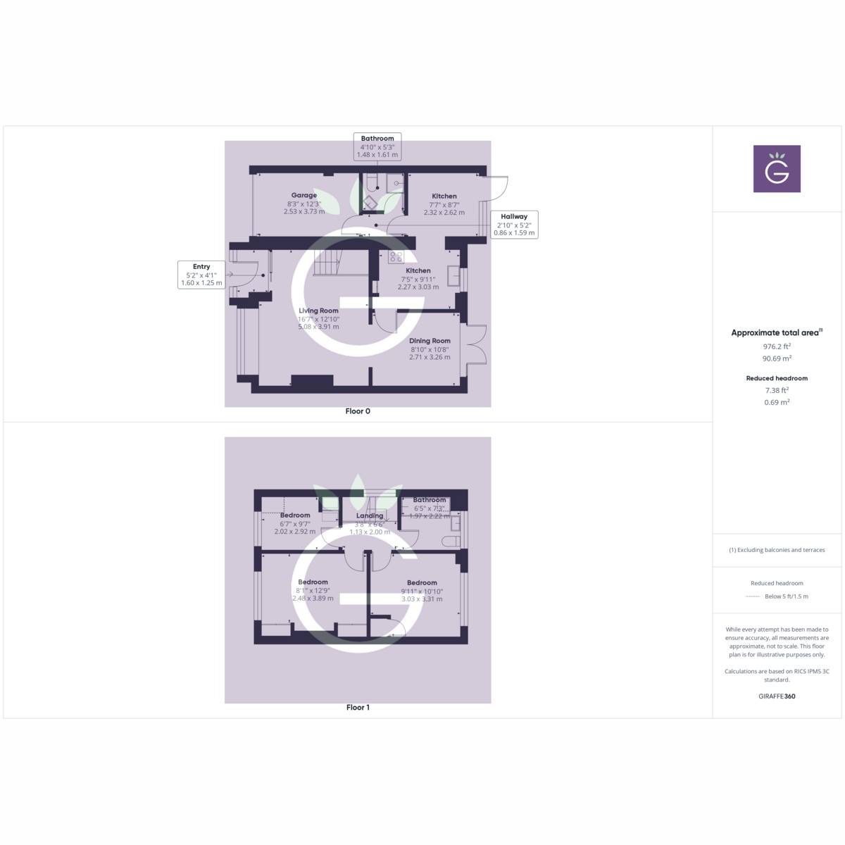 Floorplan for Malvern Close, Woodley, RG5